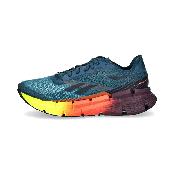 Reebok FloatZig X1 “Escape Blue / Lime / Coral” (100204-920)