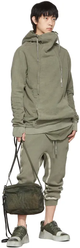 Boris Bidjan Saberi SSENSE Exclusive Khaki Bamba 2.1 Sneakers (SSNSx12)