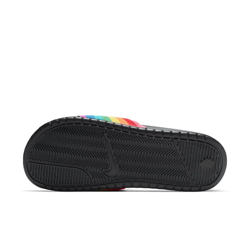 Nike Benassi JDI Be True (2019) Black/Black-Multi-Color (CD2717-001)