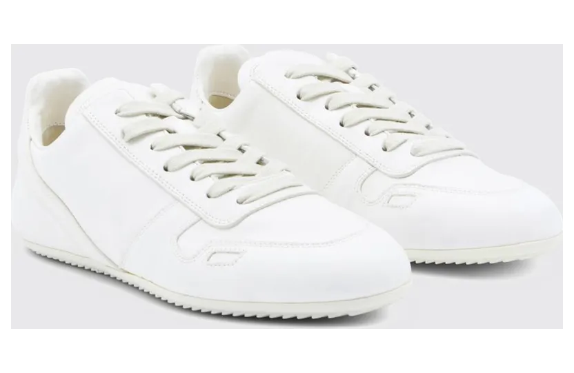 Rick owens Leather Sneakers Milk (RP01F6895LBHX1111)