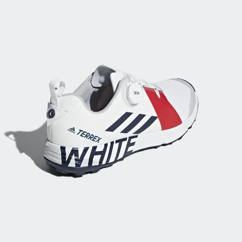 adidas Terrex White Mountaineering (White) Footwear White/Collegiate Navy/Red (BB7742)