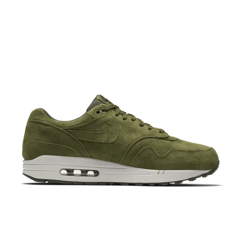Nike Air Max 1 Olive Canvas Suede Olive Canvas/Sequoia-Light Bone-Olive Canvas (875844-301)