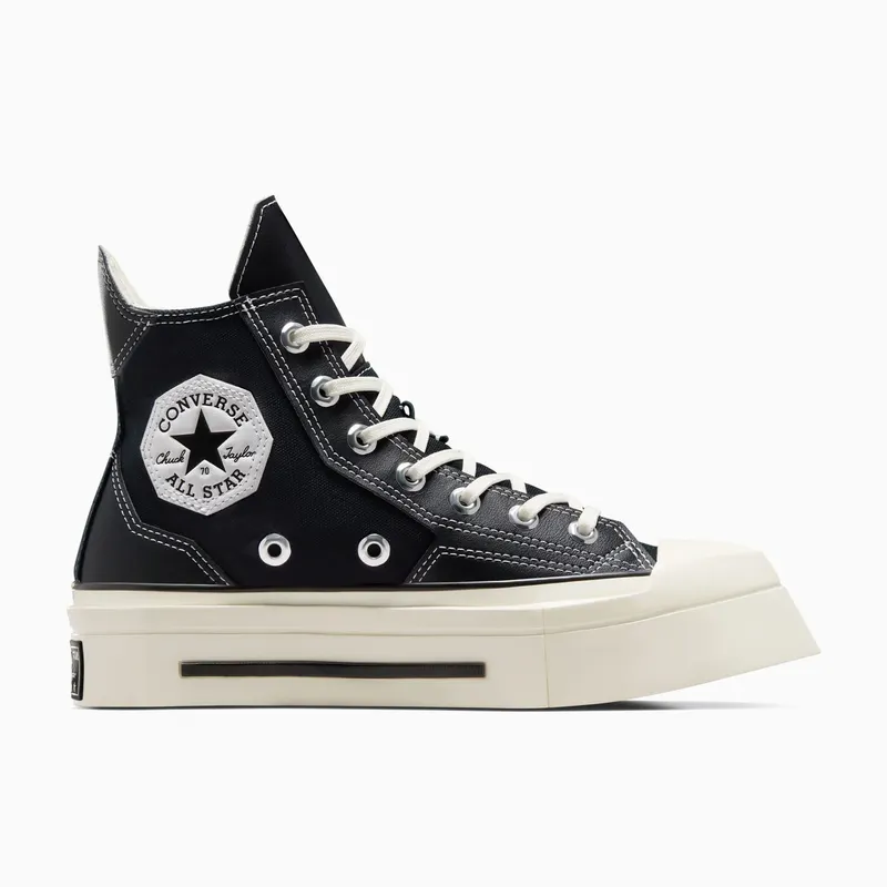 Converse Chuck 70 De Luxe Squared Black/Black/Egret (A06435C)