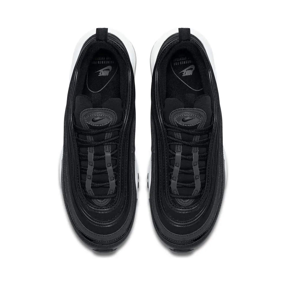 Nike Air Max 97 Metallic Leather Black (W) Black/Black-Anthracite (917646-003)