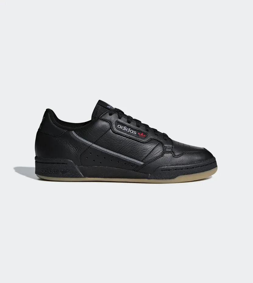 Adidas Continental 80 ‘Black Gum’ Core Black/Grey Three/Gum (BD7797)