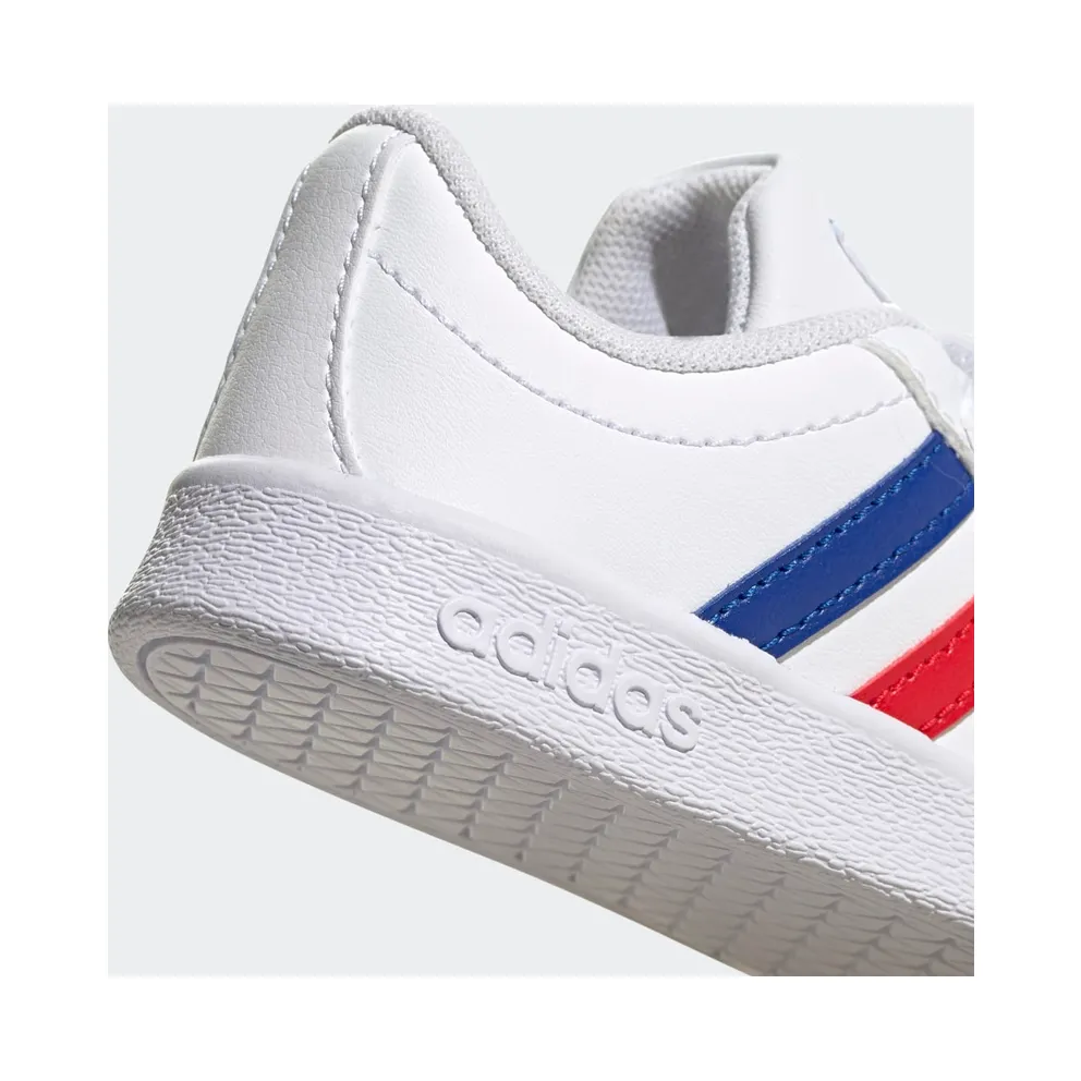 adidas VL Court 2.0 Cloud White / Royal Blue / Vivid Red (FY9275)