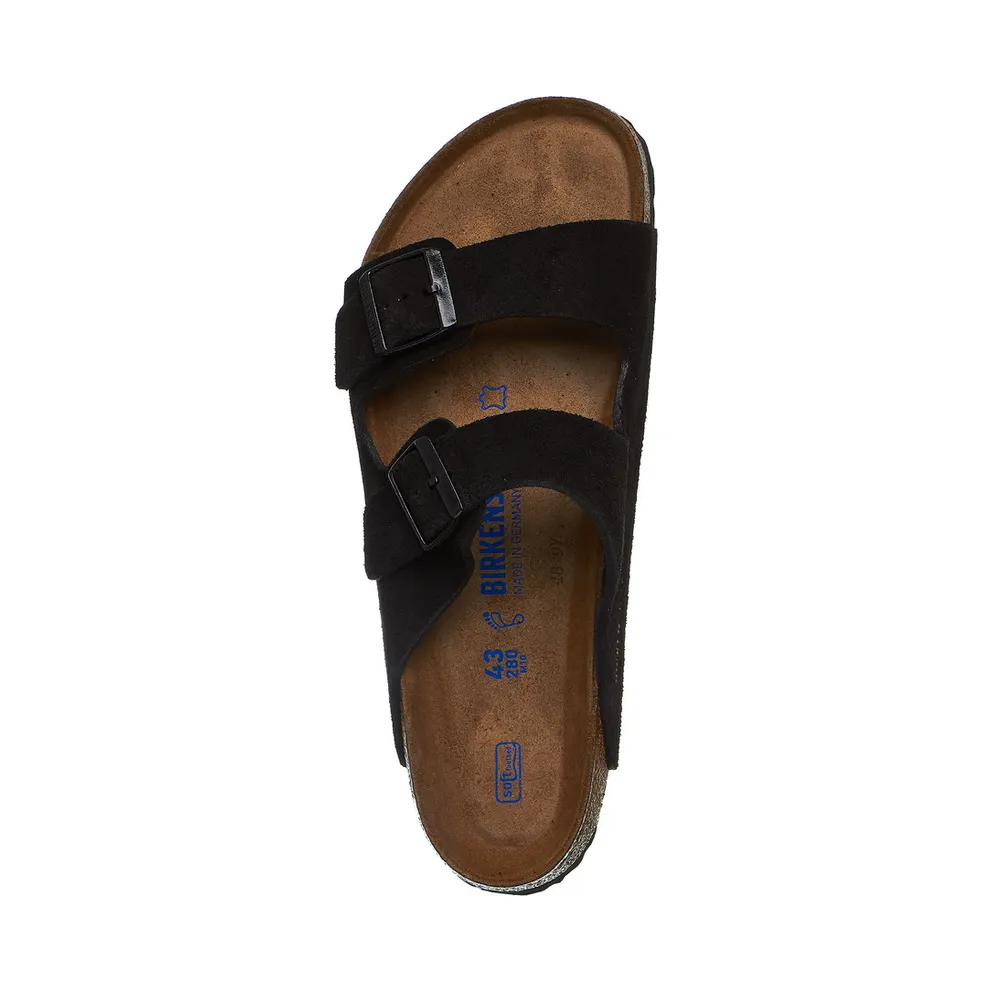 Birkenstock Arizona Soft Footbed Suede Black (0951321)