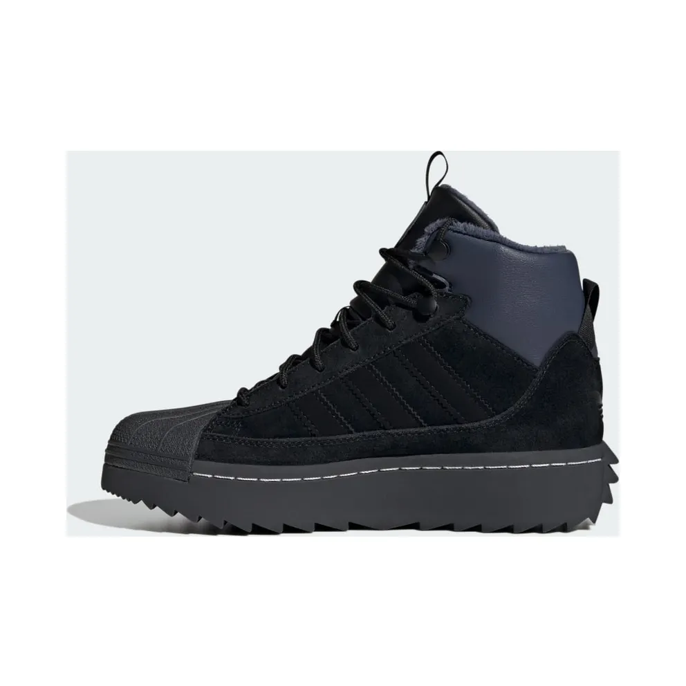 Adidas Superstar Winterized Trek Kids Core Black / Core Black / Carbon (JQ0346)