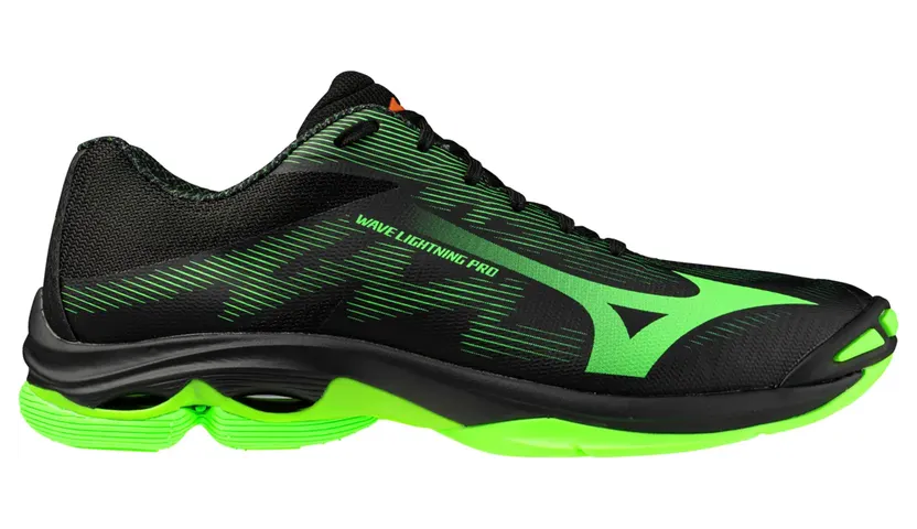 Mizuno Wave Lightning Pro Black Gloving Apple Mandarin Orange (V1GA266049)