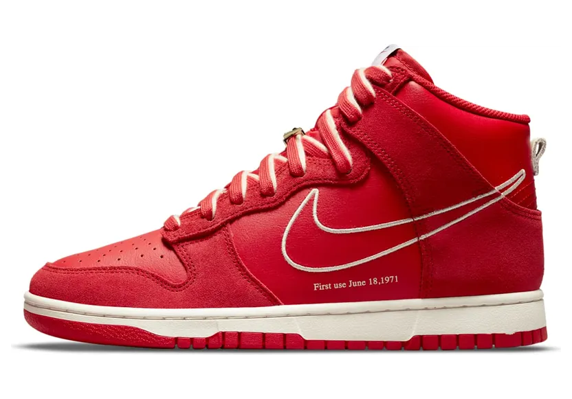Nike Dunk High First Use (2021) – “University Red / Sail” (DH0960-600)