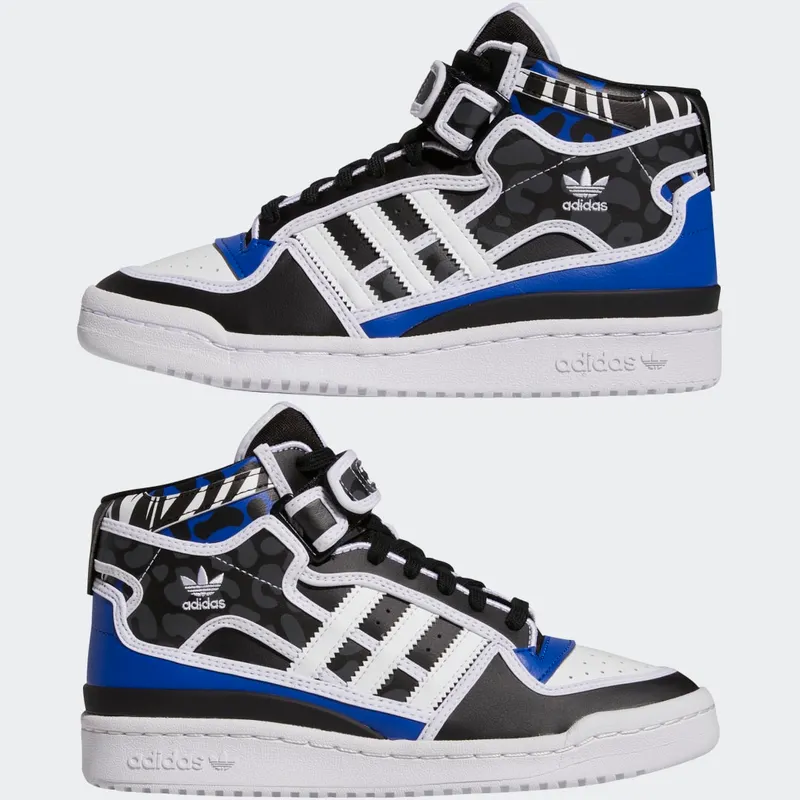 Adidas Rich Mnisi Forum Mid Bold Blue / Cloud White / Core Black (GV8053)