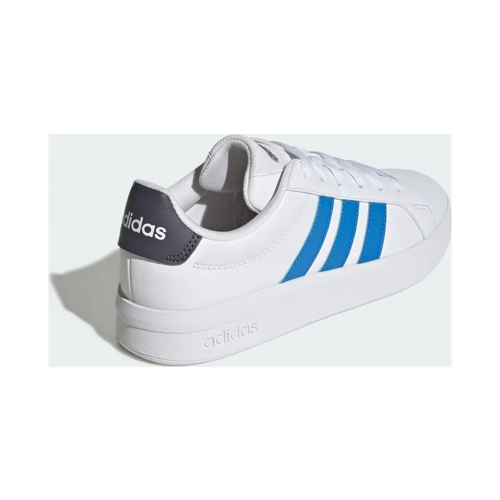 Adidas GRAND COURT 3.0 Shoes JUNIOR Cloud White / Lucid Ray Blue / Aurora Onix (JP9364)