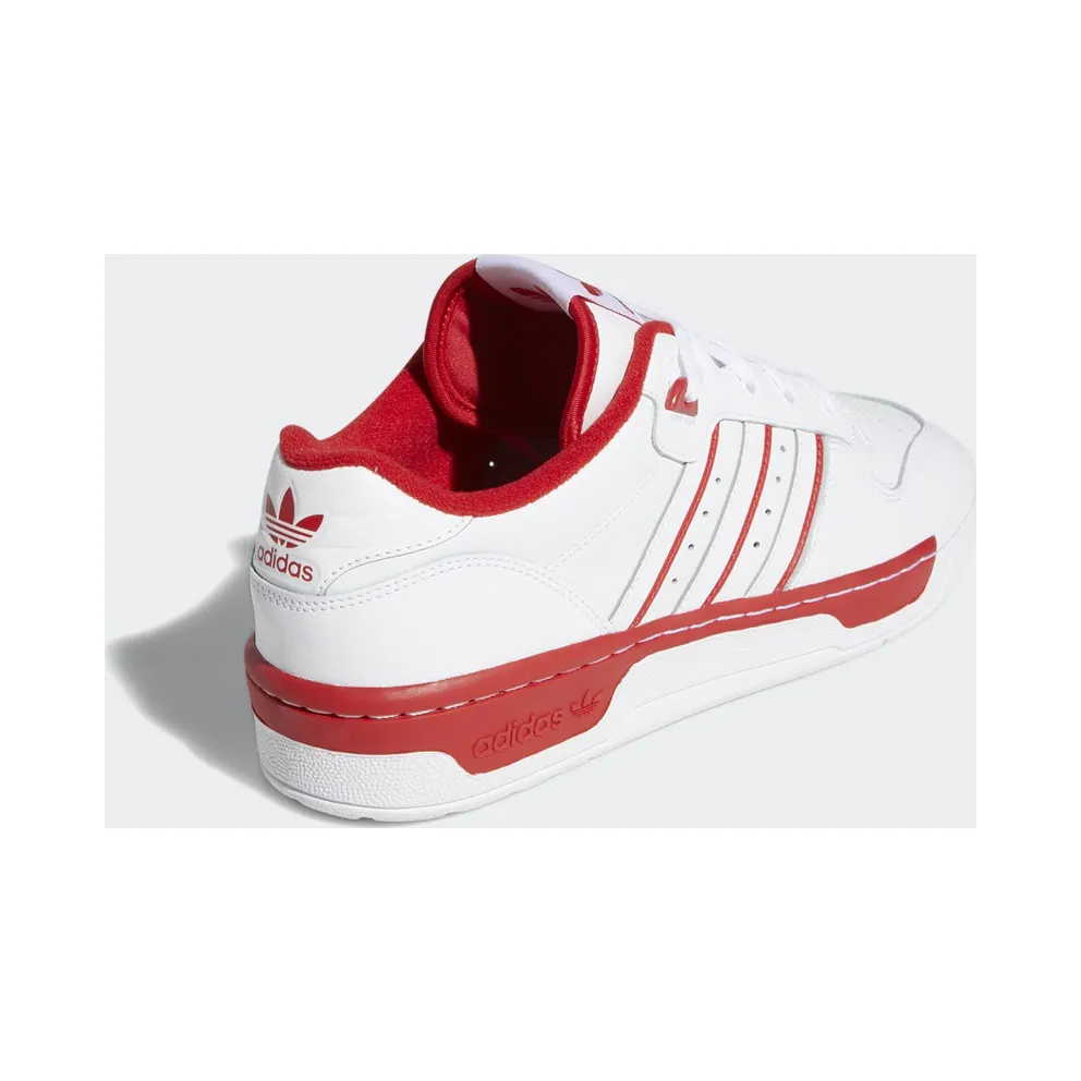 adidas Rivalry Low Cloud White Cloud White/Cloud White/Scarlet (EE4658)