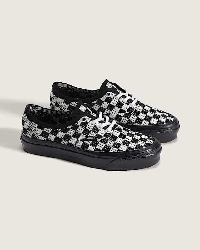 Vans LX Authentic 44 EK “Punk Check Black Marshmallow” (VN000EJC1KP)