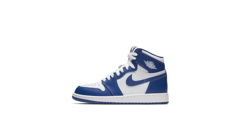 Jordan 1 Retro Storm Blue (GS) Blue/White-Storm Blue (575441-127)