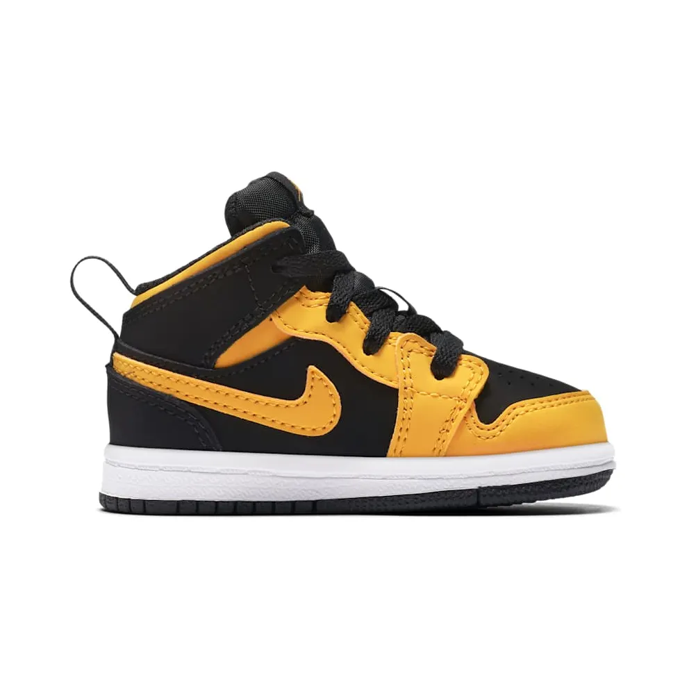 Jordan 1 Mid Reverse New Love (TD) Black/University Gold-White (640735-071)