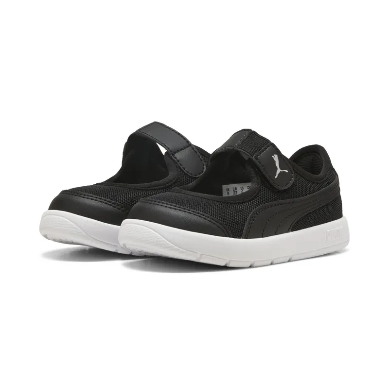 Puma Courtflex v3 Lina V “Puma Black / Puma Black” (400579_05)