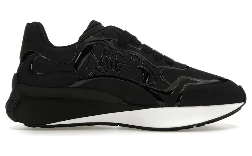 Alexander McQueen Sprint Runner Black White (757720WHYKH1070)