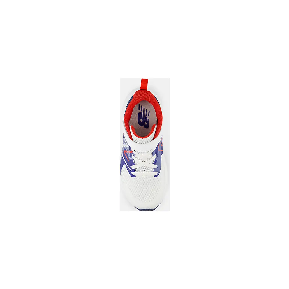New Balance Rave Run v2 Bungee Lace Team Royal White True Red (YTRAVAM2)