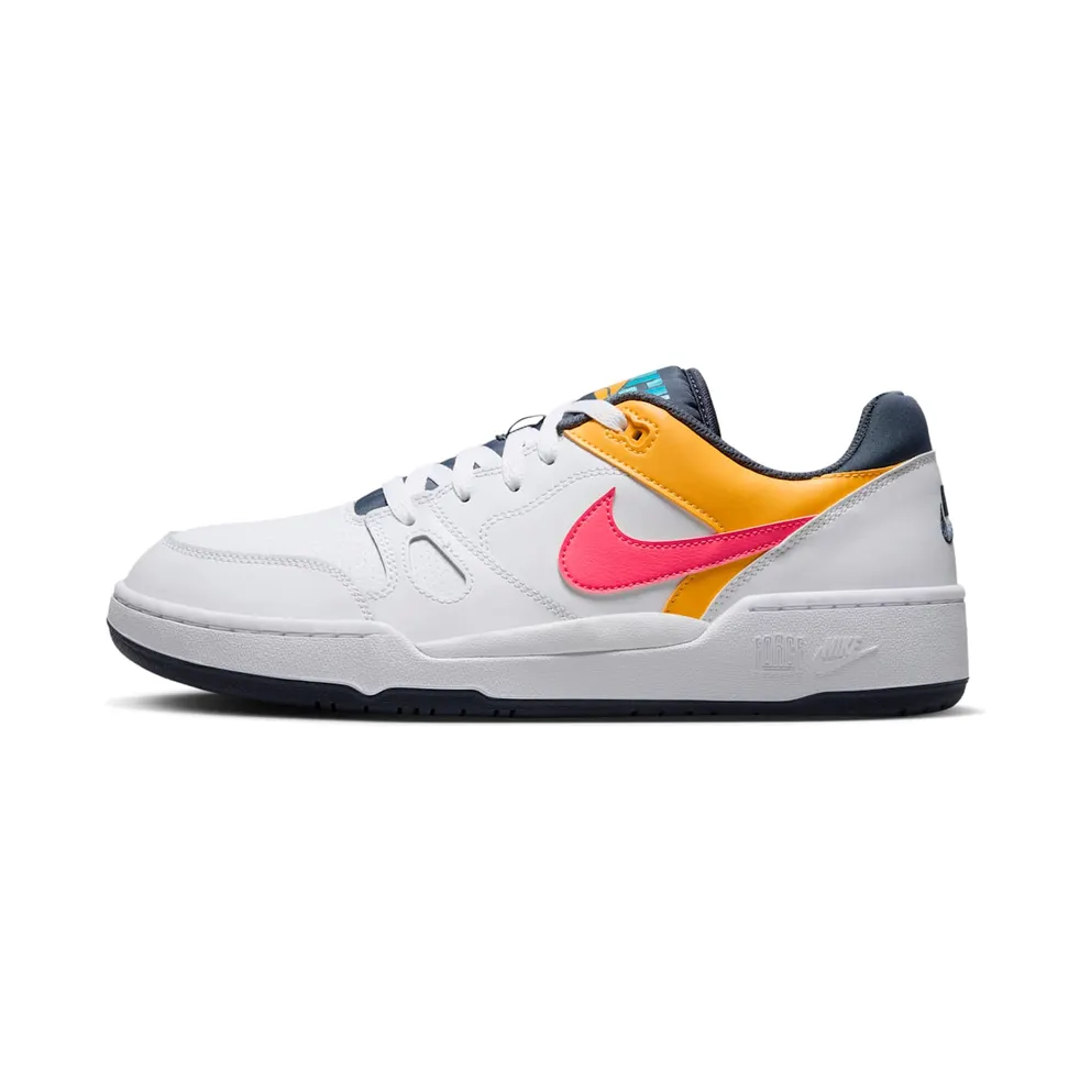 Nike Full Force Low White Thunder Blue Dusty Cactus Racer Pink (HF4846-100)