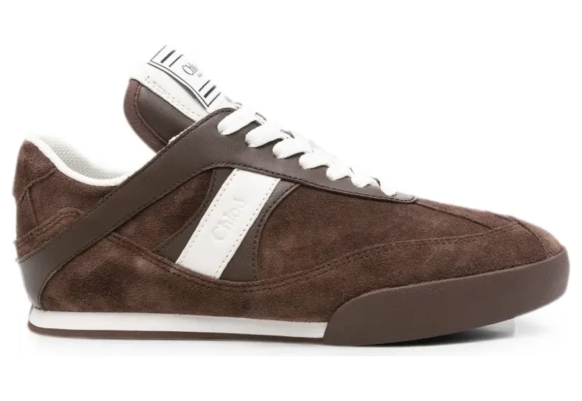 Chloe Chloé mit Wildleder-Einsätzen “Brown” (CH25W07IVI)