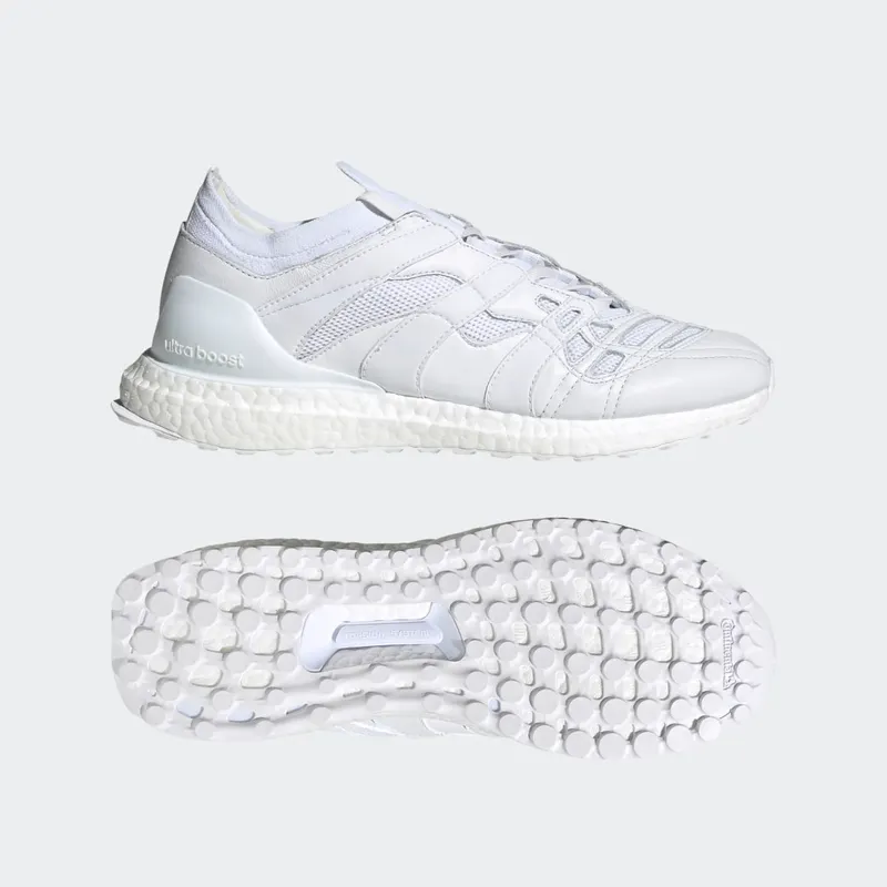 adidas Predator Accelerator Sports Shoes Crystal White / Cloud White / Silver Metallic (HP7477)