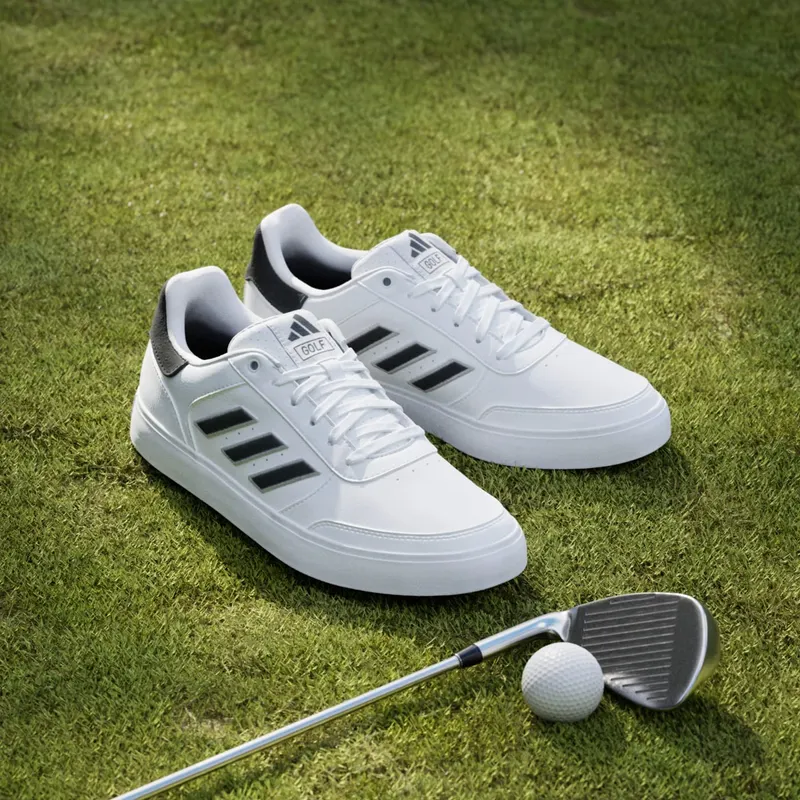 adidas Retrocross 24 Spikeless Golf Cloud White Core Black Gum (IG3277)
