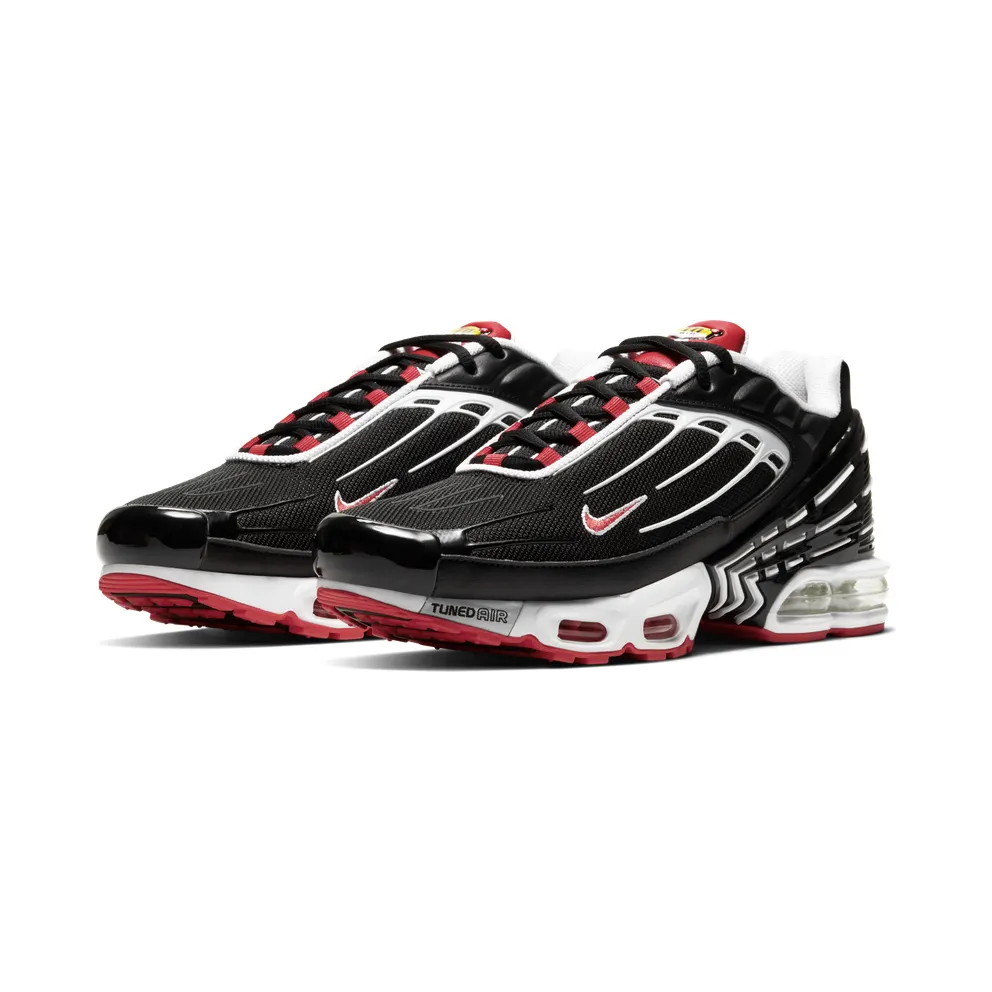 Nike Air Max Plus 3 Black White Track Red Black/White-Track Red (CJ0601-001)