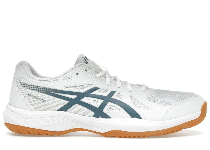 ASICS Upcourt 6 White Vintage Indigo (1071A104-100)