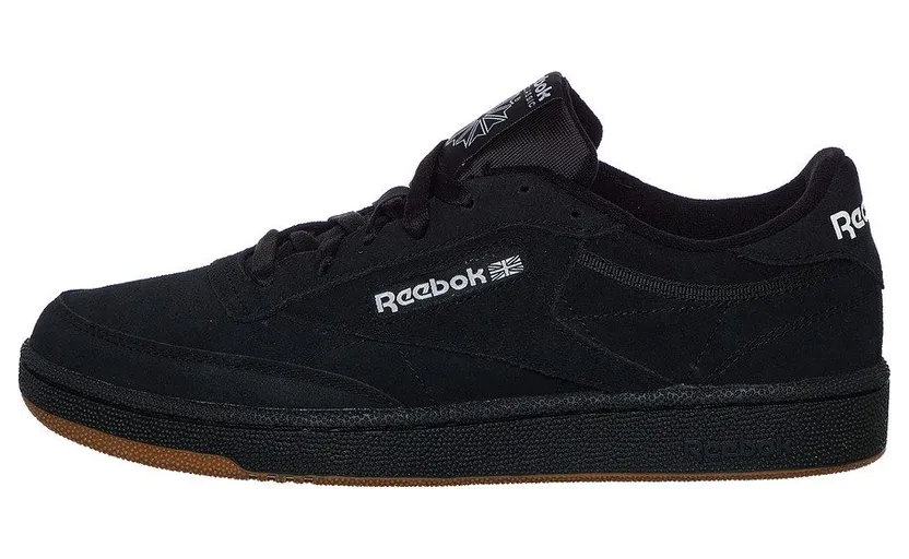 Reebok Club C 85 Core Black / Footwear White / Reebok Lee 3 – “Zwart” (100074449)