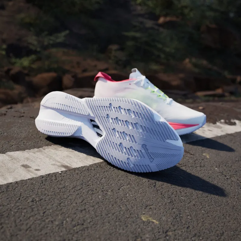 Adidas Adizero Boston 12 Cloud White / Core Black / Lucid Red (JQ2552)