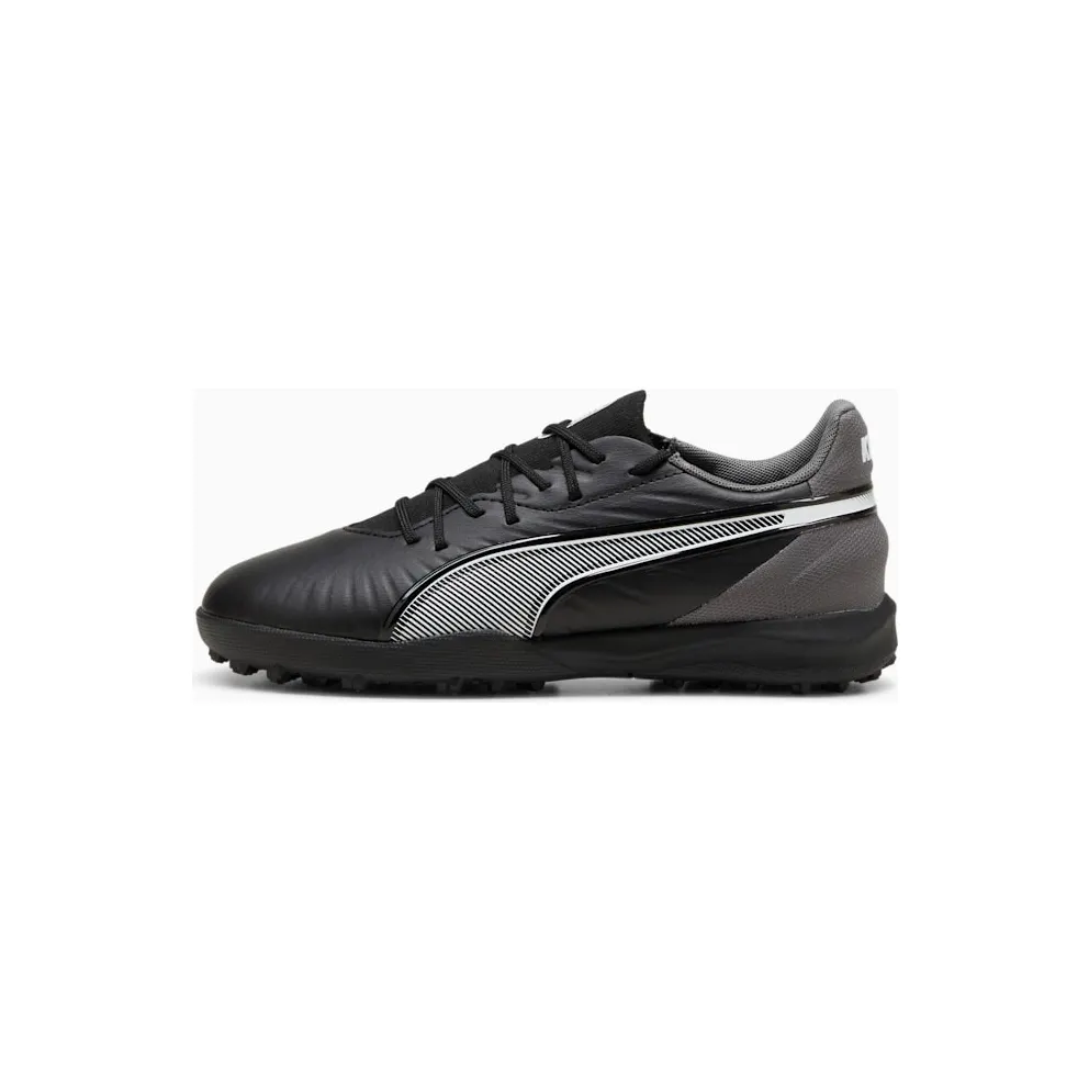 Puma King Match TT Jr Black White Cool Dark Gray (108050-01)