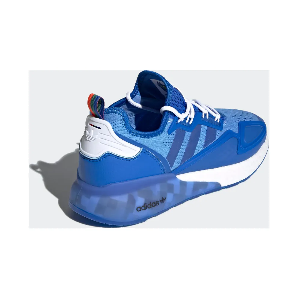 adidas ZX 2K Boost Ninja Time In Blue Blue/Cloud White/Collegiate Green (FZ1883)