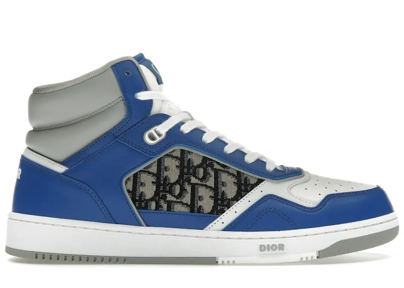Dior B27 High Blue Cream Dior Gray Beige Black Dior Oblique Jacquard (3SH133ZIR_H568)