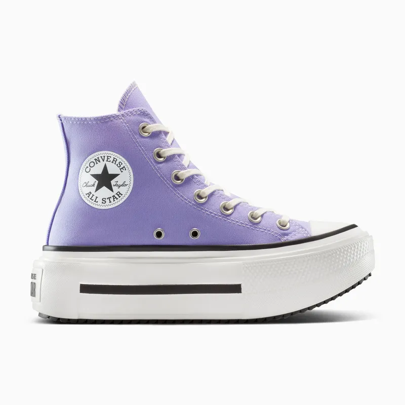 Converse Chuck Taylor All Star Lift Double Stack Violet Heat/Egret/Black (A15206C)