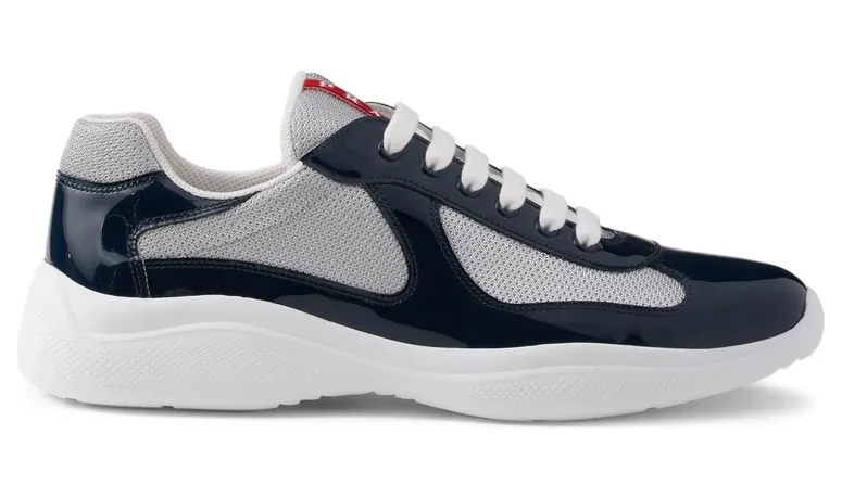 Prada Patent Leather and Technical Fabric America’s Cup “Blue” (4E3400 F G000 ASZ F0FJT)