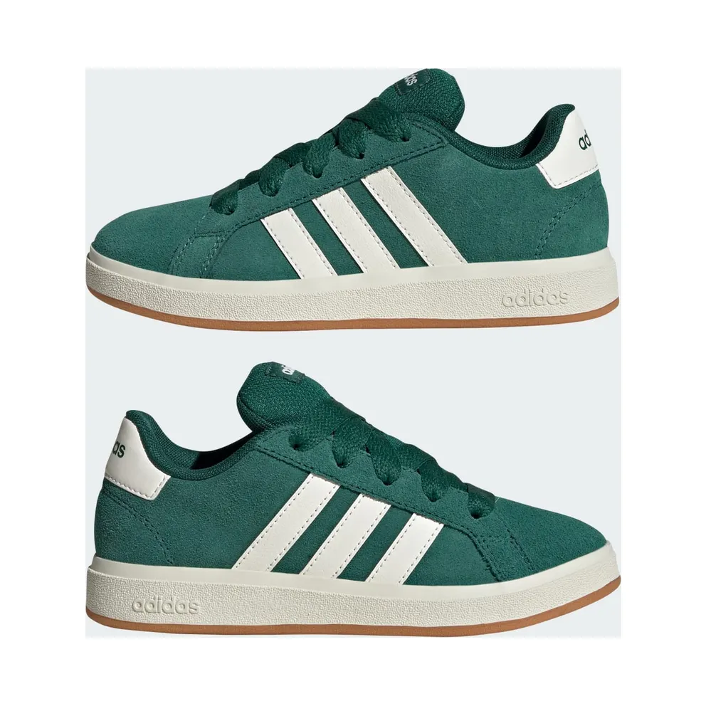 Adidas Grand Court 00s Kids Collegiate Green / Off White / Gum (JP5893)