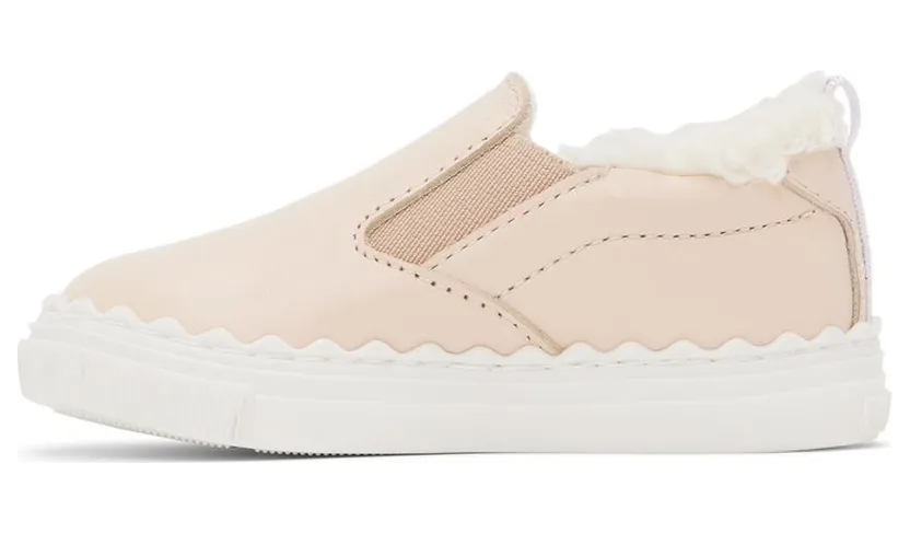 Chloé Baby Pink Faux-Shearling 45K Pink (C09035) (3)