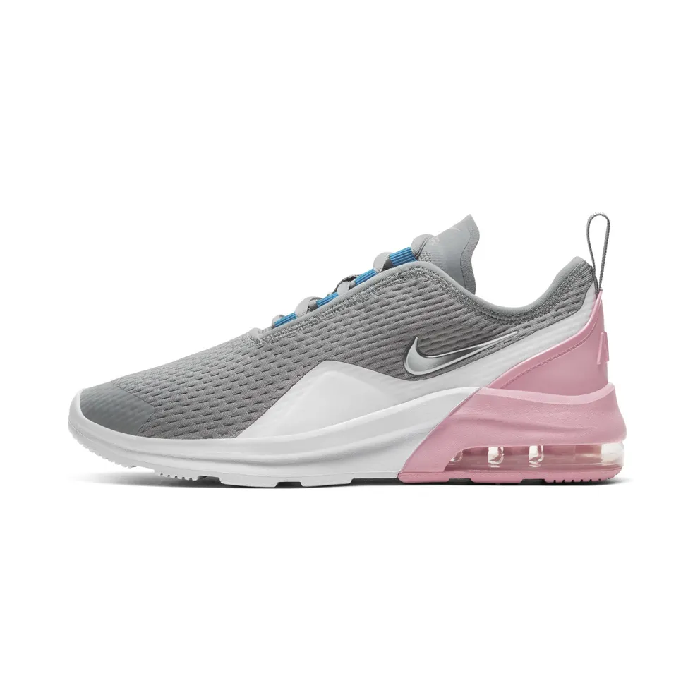 Nike Air Max Motion 2 “Light Smoke Grey / Pink / Laser Blue / Metallic Silver” (AQ2741-017)