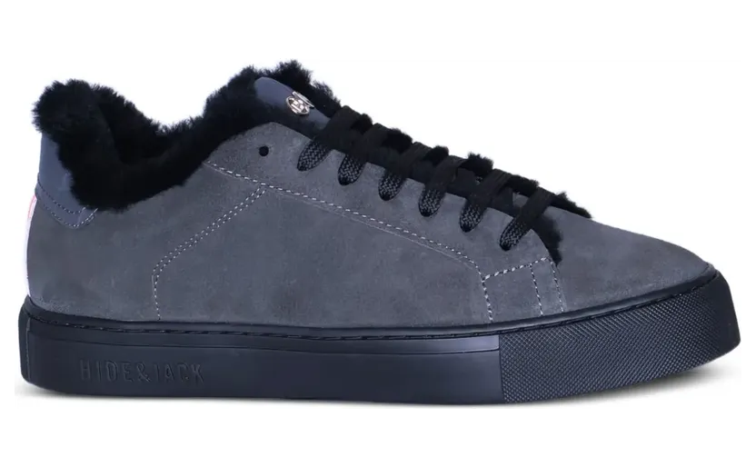 Hide&Jack Hide&Jack met afwerking van bont “Grey” (EOILLMODGRBLKMTB)