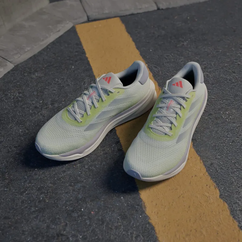 adidas Supernova Stride Off White Silver Metallic Pulse Lime (IE8181)