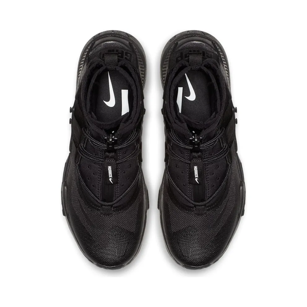 Nike Air Huarache Gripp Triple Black Black/Black-White-Black (AO1730-002)