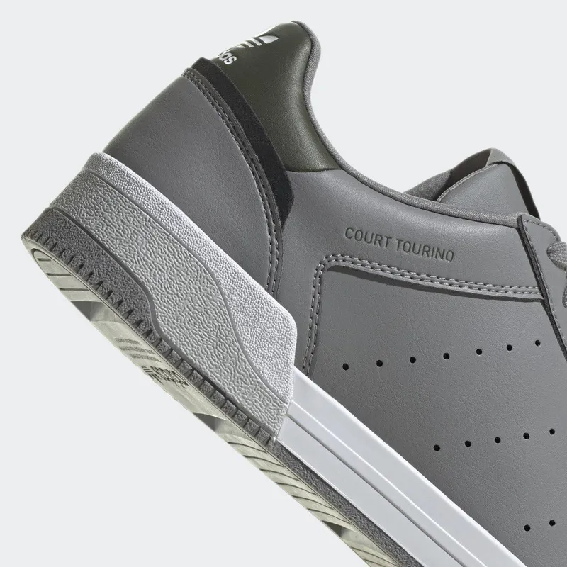 Adidas Court Tourino Grey Three / Night Cargo / Cloud White (GW1416)
