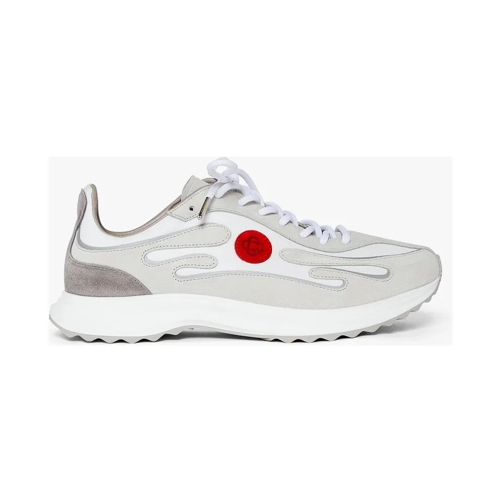 Casablanca Stade (a-ss26-snk-024-09-w-womens-grey-leather-stade-sneaker)