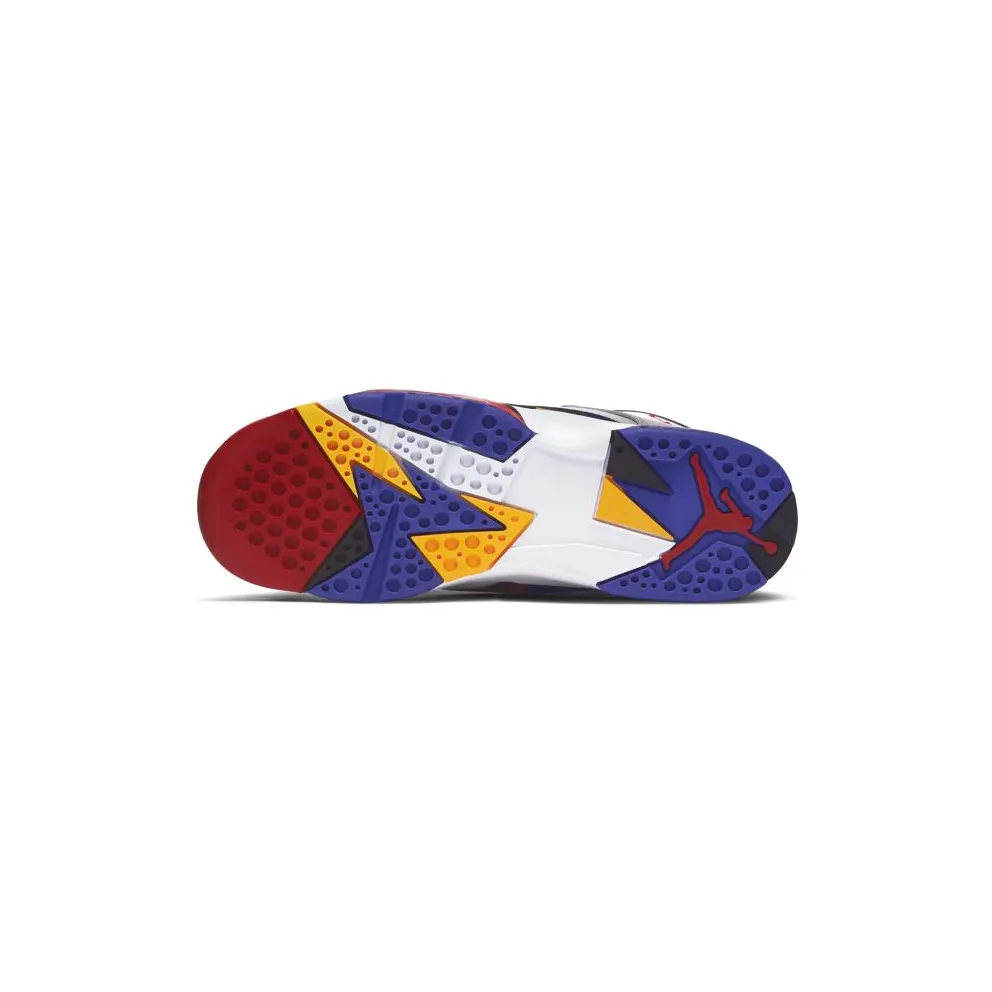 Jordan 7 Retro Nothing But Net (GS) White/University Red-Black-Bright Concord (304774-142)
