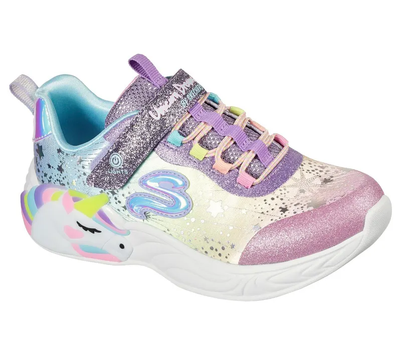 Skechers S-Lights: Unicorn Dreams Sneaker Purper