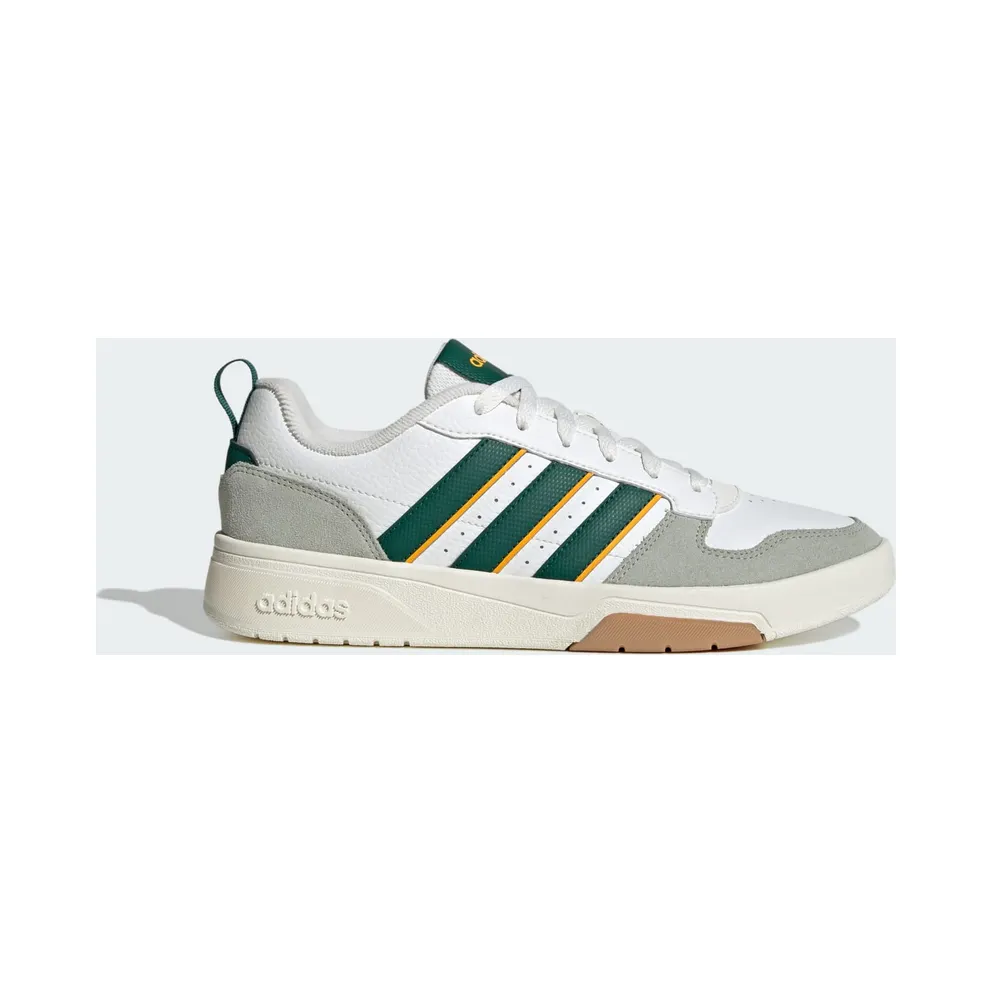 Adidas COURTWAVE Schuhe Core White / Collegiate Green / Crew Yellow (KI9127)