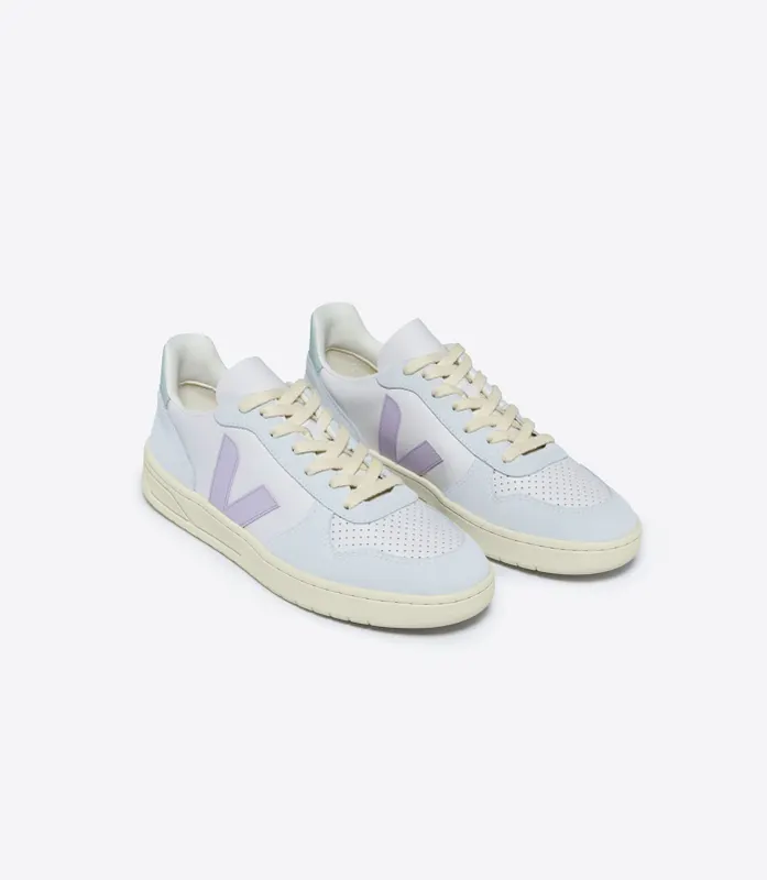 VEJA V-10 ChromeFree® leren – Blue (VX0203475)