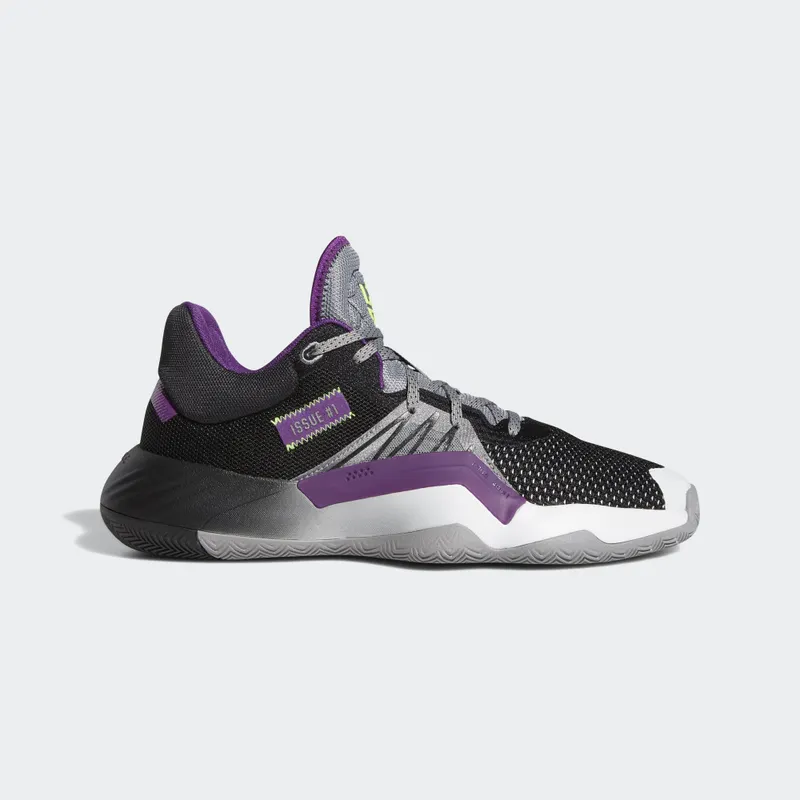 adidas D.O.N. Issue #1 Joker Grey Three/Core Black/Glory Purple (EH2134)
