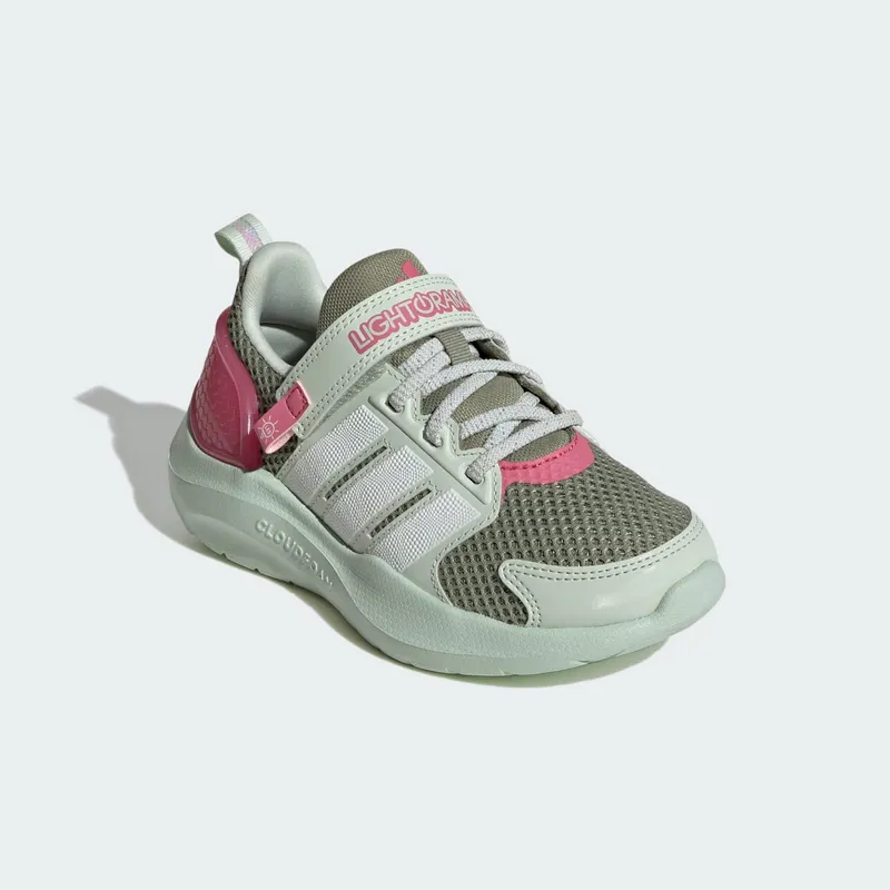 Adidas LIGHTORAMA RUNNER Shoes KIDS Tent Green / Core White / Linen Green (KK3280)